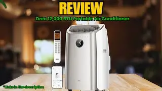 Dreo 12,000 BTU Portable Air Conditioner Review: Smart, Quiet & Drain-Free Cooling! (AC515S)