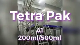 Tetra Pak A1 Filling Machine Tetra Fino 200ml/500ml used