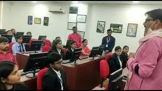 interaction with Students of HIMT Greater Noida on the day 44th Sthapna Diwas of #BJP