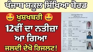PSEB 12th Result 2023 | PSEB 12th Result Declared | 12th Result 2023 kaise Dekhe | Pseb Result 2023