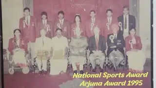 National Sports Award, Arjuna Award winners ceremony  1995 India.