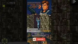 Virtual Cop 2 - Revised Gameplay #VirtuaCop2 #shorts #RetroGaming #gamer #segadreamcast