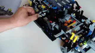 Lego 42083 Bugatti Chiron Gearbox