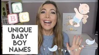 UNIQUE BABY BOY NAMES | UNUSUAL BOY NAMES SUGGESTED BY VIEWERS | LAUREN JANE HAMPSHIRE