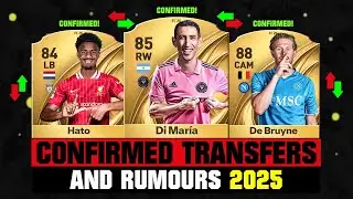 FIFA 26 | NEW CONFIRMED TRANSFERS & RUMOURS! 🚨🔥 ft. Di Maria, Hato, De Bruyne... etc