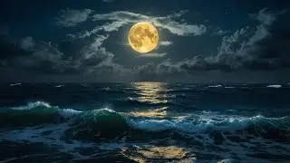 ASMR Ocean Waves | Relaxing Beach Sounds for Sleep, Focus, Meditation