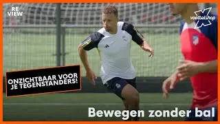 meer scoren door te bewegen zonder bal, Voetbalshop Academy!