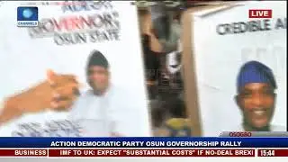 Action Democratic Party Osun Governorship Rally Pt 1