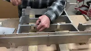 CNC Machined Aluminum Casting - Structural Frame for a Medical Fluid Analyzer