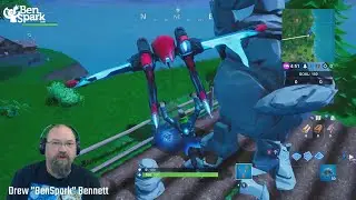 Fortnite Fortbyte 83 - Found in a rock garden near the coast