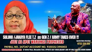 GEN Zs TAKES OVER TANZANIA AS Apst Ndura Waruinge PROPHECIED Apostle Ndura Waruinge | Bethel Clouds