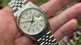 FOR SALE - Rolex Datejust 36 Ref.16014 from1980, original linen dial, serviced - www.chrono-scope.ch