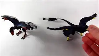 Dino-Reviews: Microraptor by Safari LTD