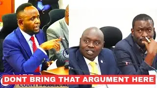 YOU'RE CAUSING YOURSELF PROBLEMS, OR IS THIS YOUR NORMAL TAWE MOVEMENT RHETORICS?Natembeya stripped