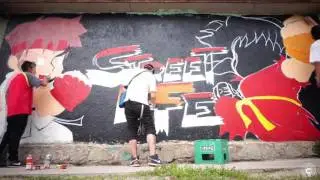 Graffiti STREET FIGHTER by STREET LIFE CREW
