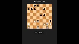 📌 Faustino Oro vs David Larino #Oro #Larino #LeyendasYProdigios #FrenchRubinstein #ChessPulse #Chess