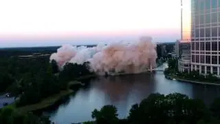The Woodlands, TX  Anadarko Building Implosion 4/9/2017