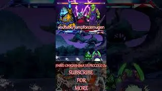 JINBEI ONIGASHIMA VS PICCOLO Z2 #mugen #anime #naruto