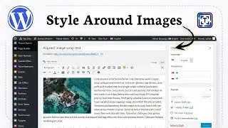 How to wrap text around an image in WordPress