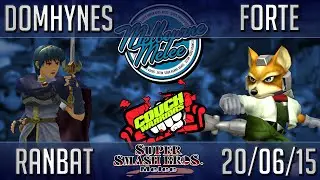 CW Jun'15 - Melee Singles - DomHynes Vs Forte