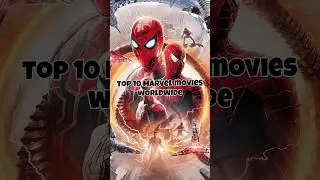 Top 10 Marvel movies worldwide 😱. #top10 #marvel #viral #movie