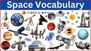 50 Must-Know Space Words! Learn Space Vocabulary🌠🚀