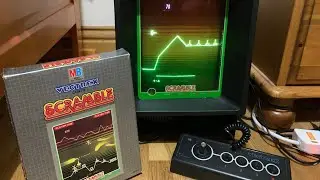 Scramble For The Vectrex Overview