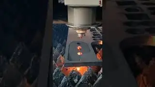 12Kw fiber laser machine cutting parameters of 20mm carbon steel