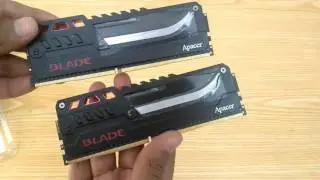 Apacer Blade DDR4 16GB 3000MHz C16 RAM Unboxing