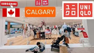 Inside UNIQLO STORE Calgary Alberta Canada  | Buhay Canada 