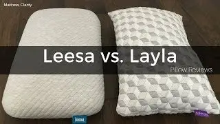 Pillow Reviews: Leesa vs Layla
