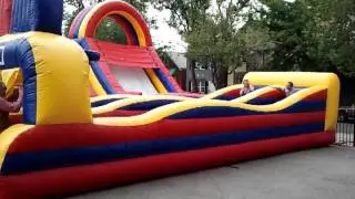 Bungee Run Rentals in Chicago by Castle Party Rental