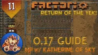 Factorio - 0.17 Guide w/KoS - More Steel - Balancing Iron Ore - Stone Outpost Prepping - EP11
