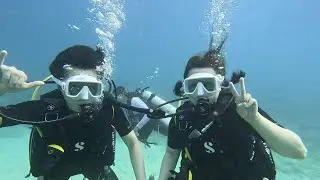 So your buddy is not a certified diver.