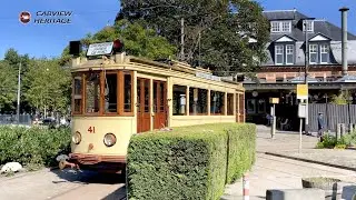 🇳🇱 Cab Ride 1921: Amstelveen - Amsterdam Electrische Museumtramlijn Amsterdam 5/9/2021