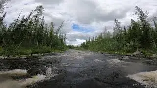 The threshold of the Pashkina River / Порог реки Пашкина