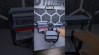 Миниатюрная модульная гаражная стойка, напечатанная на 3D-принтере, бесплатная загрузка на Makerw...
