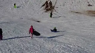 Perrin Sledding Downhill Pike Creek