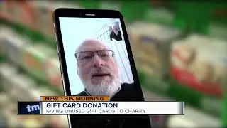 Turn your leftover gift card money into a charity donation