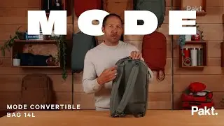 NEW MODE Convertible Bag 14L: Feature Walkthrough and Behind the Design