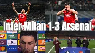 Inter Milan 1-3 Arsenal | Arsenal win 7 games. Match reaction. #arsenal #championsleague #football