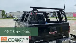 GMC Sierra Leitner cargo system and ARB Compressor install
