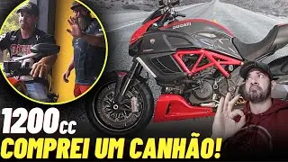REALIZEI UM SONHO | COMPREI UMA DUCATI DIAVEL 1198 cc