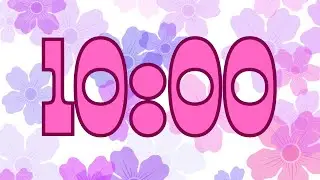 10 Minute Cozy Classroom Timer | Chill Spring Blooms Countdown & Lo-fi Music