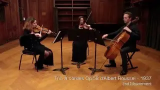 Trio &agrave; Cordes fran&ccedil;ais - Ensemble Des Equilibres