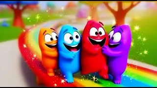 Fall Guys Crazy Beans Saiu dos Trilhos | Can&ccedil;&atilde;o Divertida para Beb&ecirc;s | Rimas Infantis