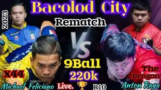 Michael Feliciano (X44) 🆚 Anton Raga ( The Dragon) .. R10.. Rematch.. 220k.. Bacolod City..🔥🔥🔥
