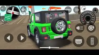 Modified Mahindra Thar Car Games:Indian Cars (Gadi Wala Game) - CarGame Android Gameplay 2026
