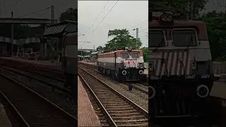 Light Engine High Speed Run🔥 WAG-7 in action #indianrailways #wag7 #highspeed