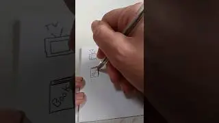 Simple Book Drawing. #art #teaching #book